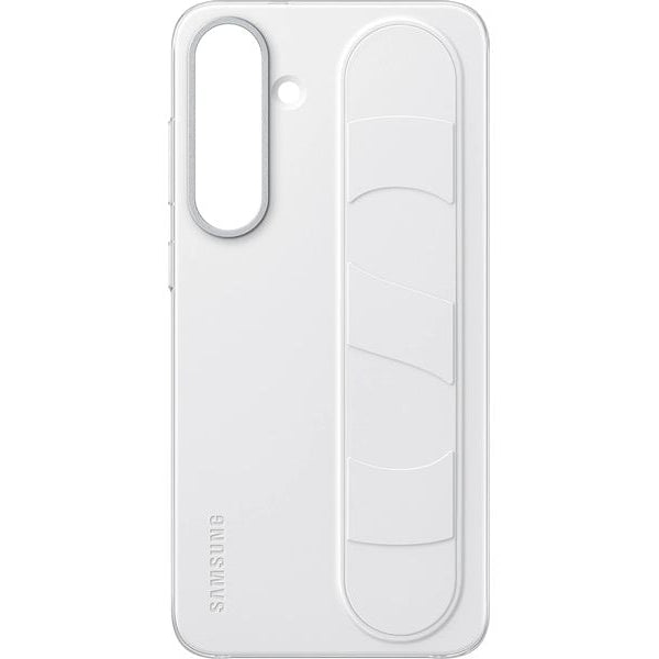 Samsung Back Cover Standing Grip Galaxy S25+ Weiss