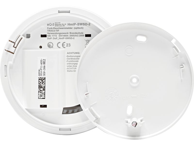 Homematic IP Rauchwarnmelde mit Q-Label