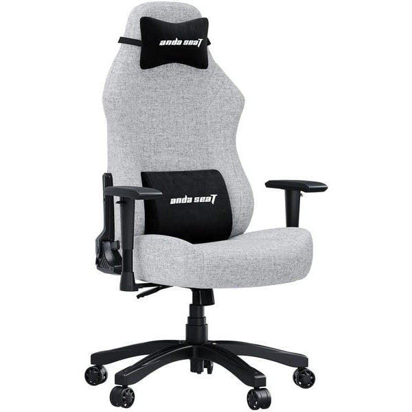 Anda Seat Gaming-Stuhl Luna Grau, Stoff