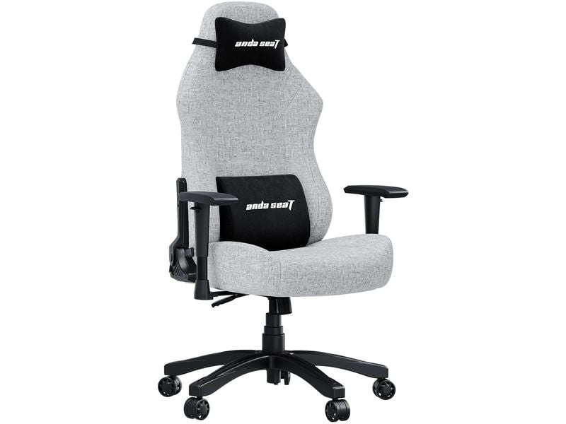 Anda Seat Gaming-Stuhl Luna Grau, Stoff