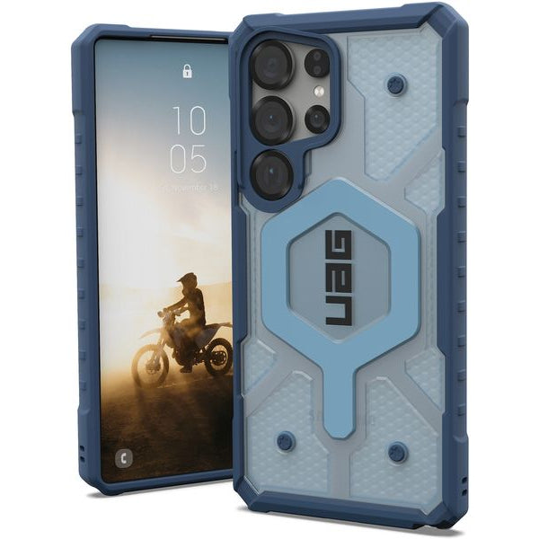 UAG Back Cover Pathfinder Clear Galaxy S25 Ultra Lanyard Blues