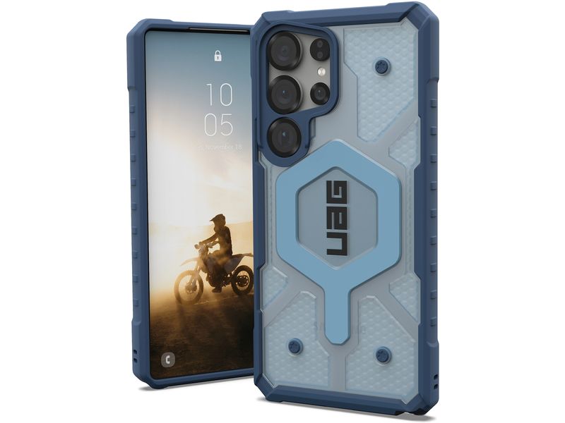 UAG Back Cover Pathfinder Clear Galaxy S25 Ultra Lanyard Blues