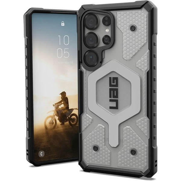 UAG Back Cover Pathfinder Clear Galaxy S25 Ultra Ice Silver