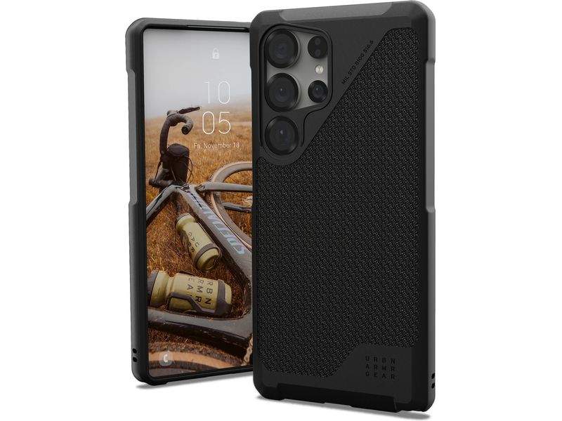 UAG Back Cover Metropolis LT Galaxy S25 Ultra Kevlar Black