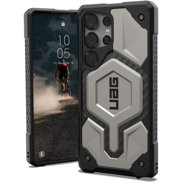 UAG Back Cover Monarch Pro Galaxy S25 Ultra Titanium