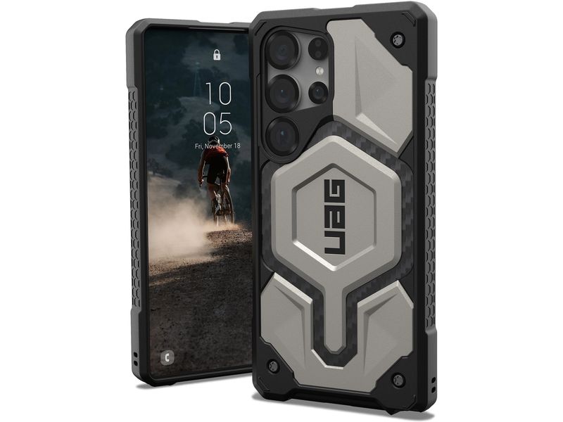 UAG Back Cover Monarch Pro Galaxy S25 Ultra Titanium