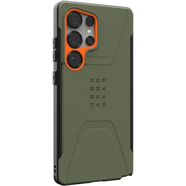 UAG Back Cover Civilian Galaxy S25 Ultra Olive drab/orange