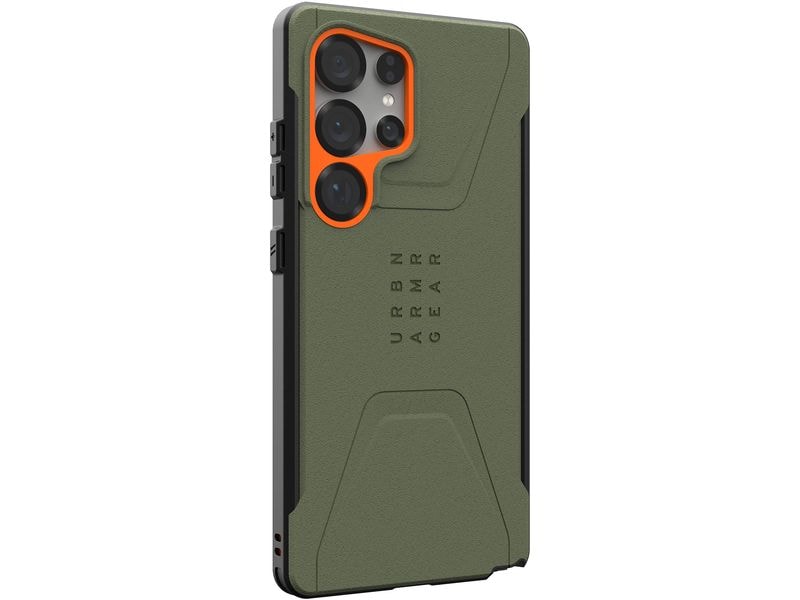 UAG Back Cover Civilian Galaxy S25 Ultra Olive drab/orange