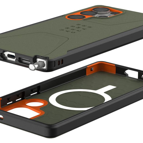 UAG Back Cover Civilian Galaxy S25 Ultra Olive drab/orange