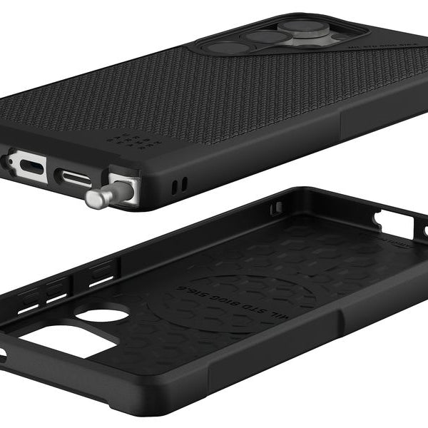 UAG Back Cover Metropolis LT Galaxy S25 Ultra Kevlar Black