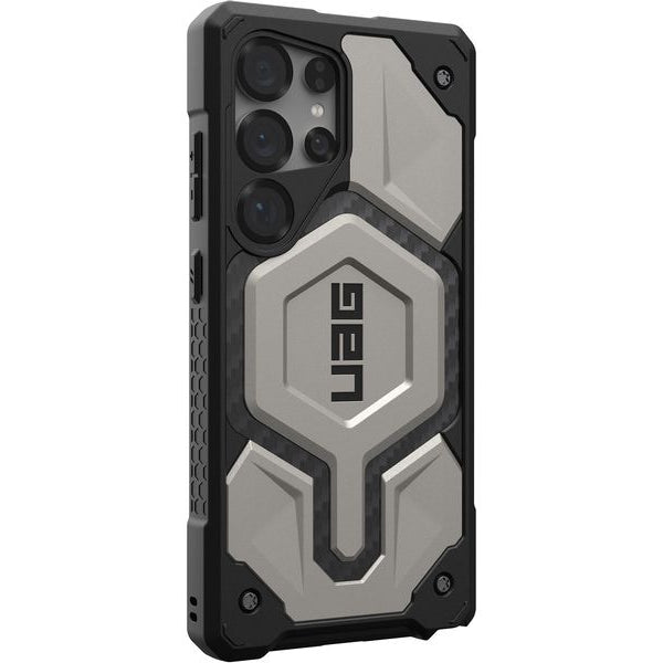 UAG Back Cover Monarch Pro Galaxy S25 Ultra Titanium