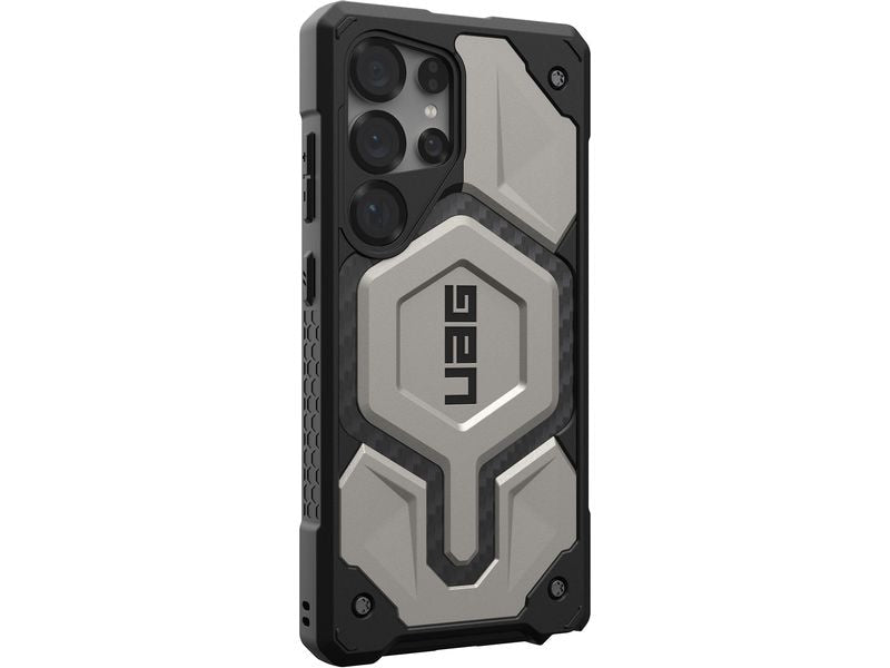 UAG Back Cover Monarch Pro Galaxy S25 Ultra Titanium