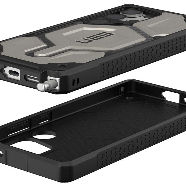 UAG Back Cover Monarch Pro Galaxy S25 Ultra Titanium