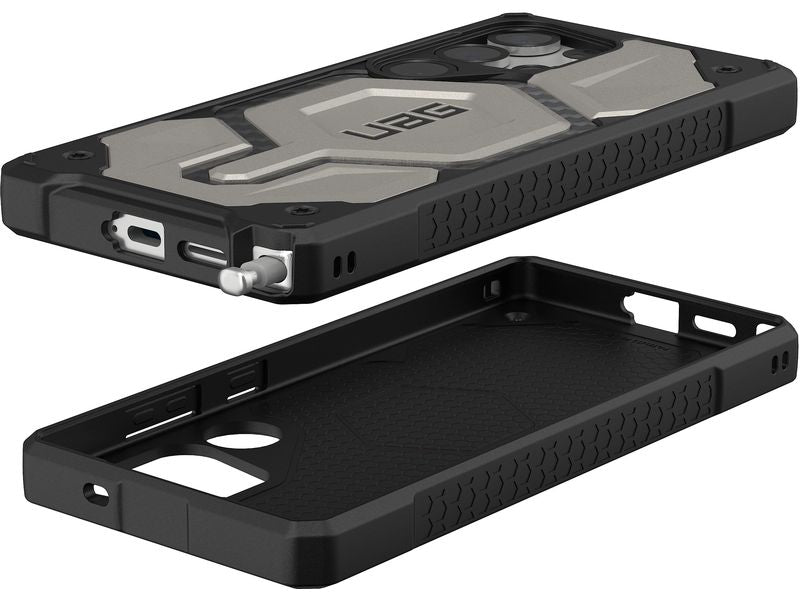 UAG Back Cover Monarch Pro Galaxy S25 Ultra Titanium