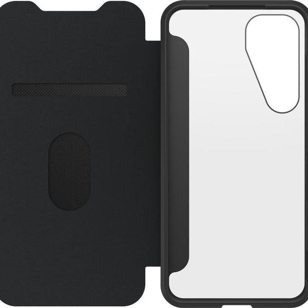 Otterbox Back Cover React Folio Galaxy S25 Transparent Schwarz