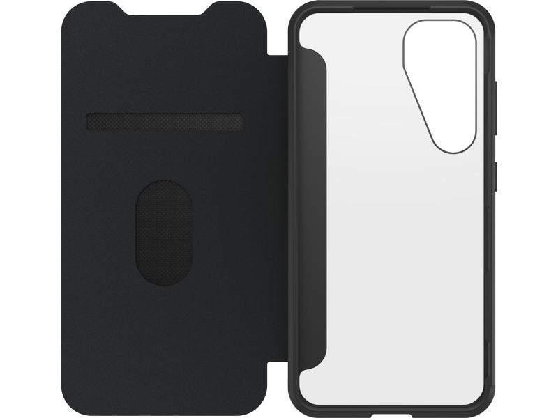 Otterbox Back Cover React Folio Galaxy S25 Transparent Schwarz