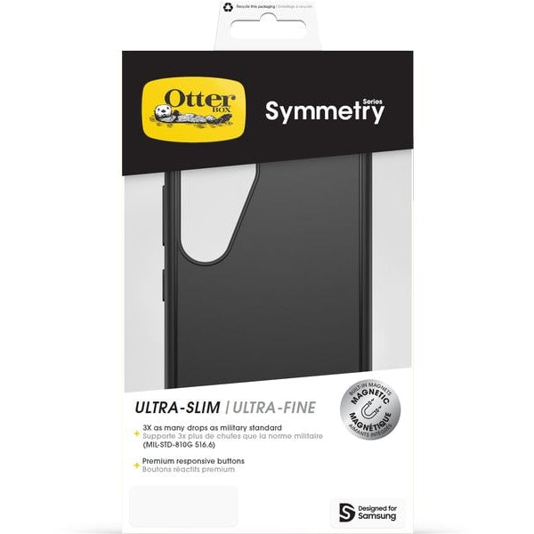 Otterbox Back Cover Symmetry Galaxy S25 Schwarz