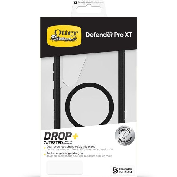 Otterbox Back Cover Defender XT Galaxy S25 Transparent Schwarz