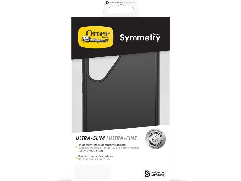 Otterbox Back Cover Symmetry Galaxy S25 Ultra Schwarz
