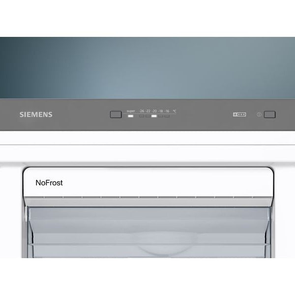 Siemens Gefrierschrank GS36NVIEP Rechts/Wechselbar, Silber