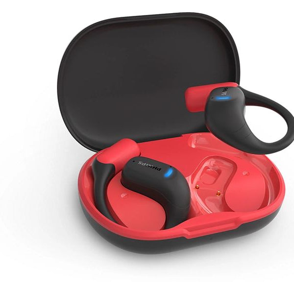 Philips Wireless In-Ear-Kopfhörer TAA6709BK/00 Rot; Schwarz