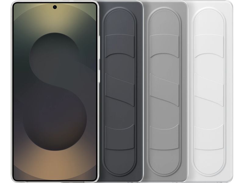 Samsung Back Cover Grip Case Galaxy S25 Ultra Schwarz