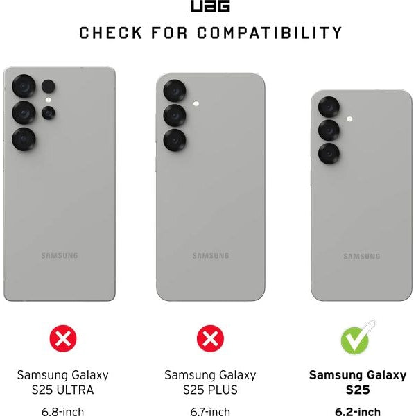 UAG Plyo Pro Galaxy S25 Ice Silver