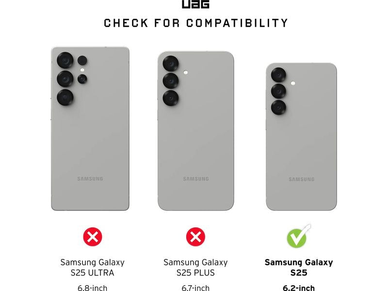 UAG Plyo Pro Galaxy S25 Ice Silver