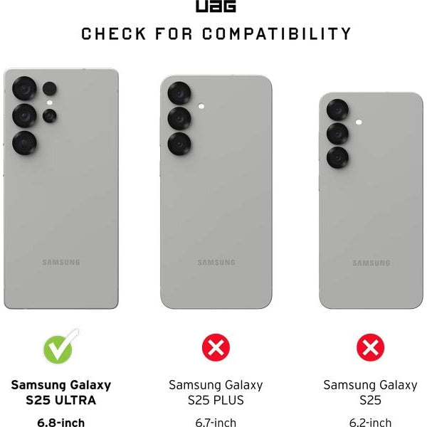 UAG Plyo Pro Galaxy S25 Ultra Ice Silver