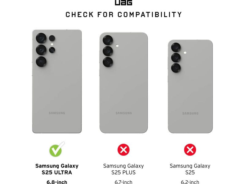 UAG Plyo Pro Galaxy S25 Ultra Ice Silver