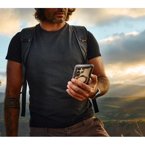 UAG Back Cover Plasma XTE Galaxy S25 Ultra Black/Orange