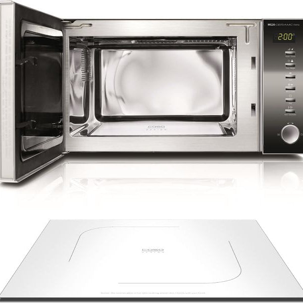Caso Mikrowelle MG20 Ceramic Menu Schwarz