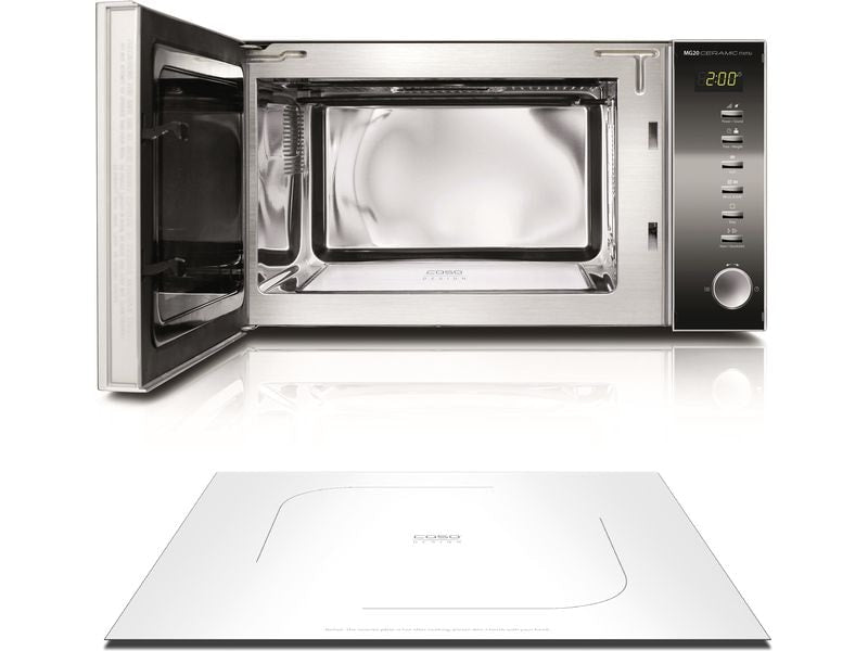 Caso Mikrowelle MG20 Ceramic Menu Schwarz