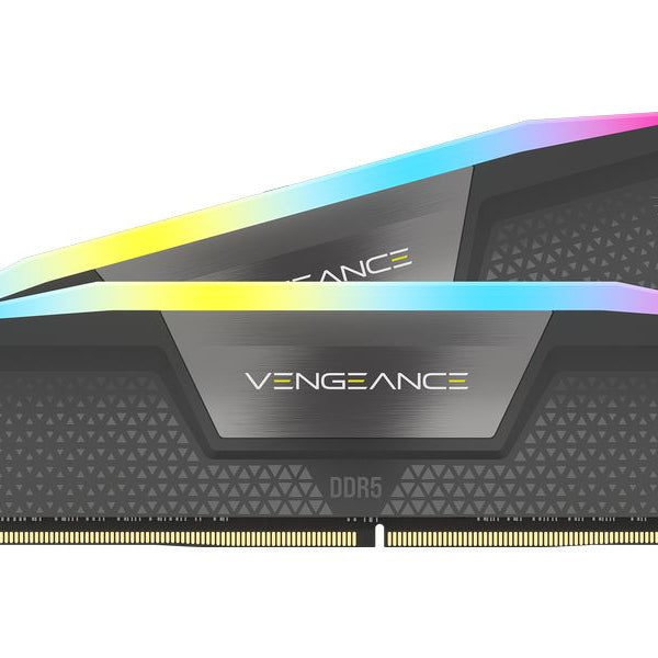 Corsair DDR5-RAM Vengeance RGB Grey 6400 MHz 2x 16 GB