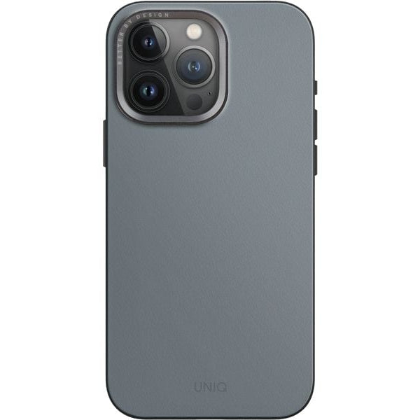 Uniq Back Cover Lyden iPhone 15 Pro Case Ivory Blau/Schwarz