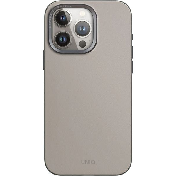 Uniq Back Cover Lyden iPhone 15 Pro Case Ivory Grün