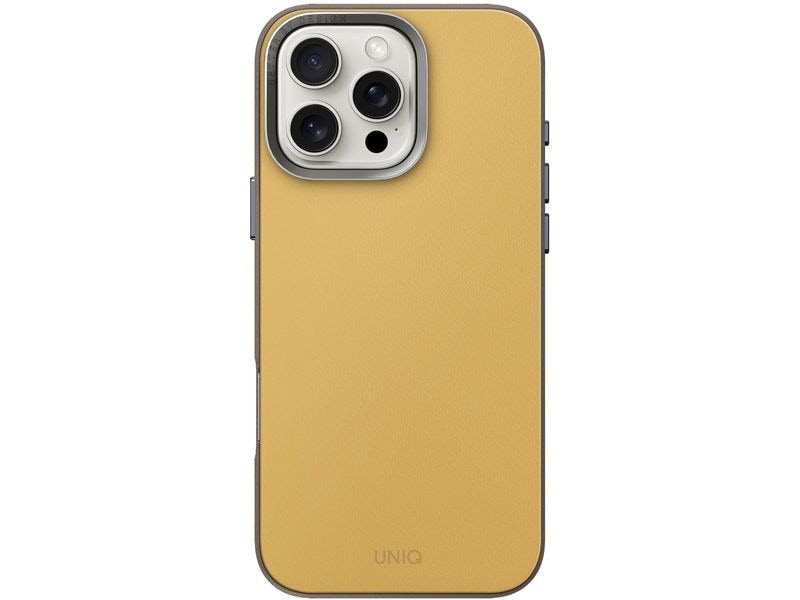 Uniq Back Cover Lyden DS iPhone 16 Pro Gelb
