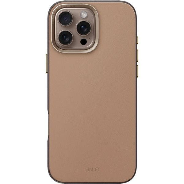 Uniq Back Cover Lyden DS iPhone 16 Pro Braun