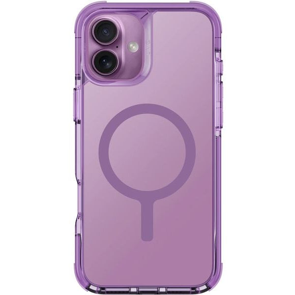 Uniq Back Cover Combat Hybrid iPhone 16 Plus Pink