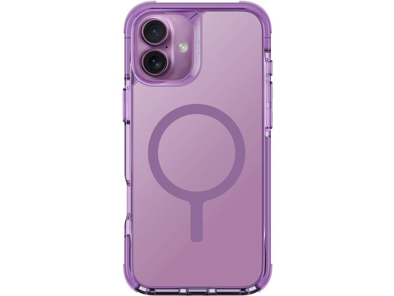 Uniq Back Cover Combat Hybrid iPhone 16 Plus Pink