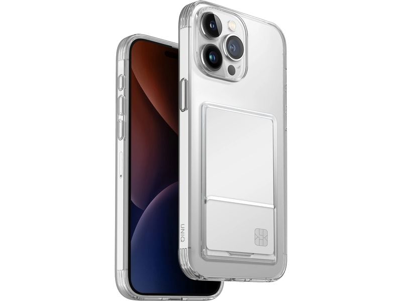 Uniq Back Cover Air Fender Hybrid iPhone 15 Pro Case Transparent