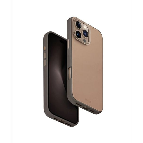 Uniq Back Cover Lyden DS iPhone 16 Pro Braun