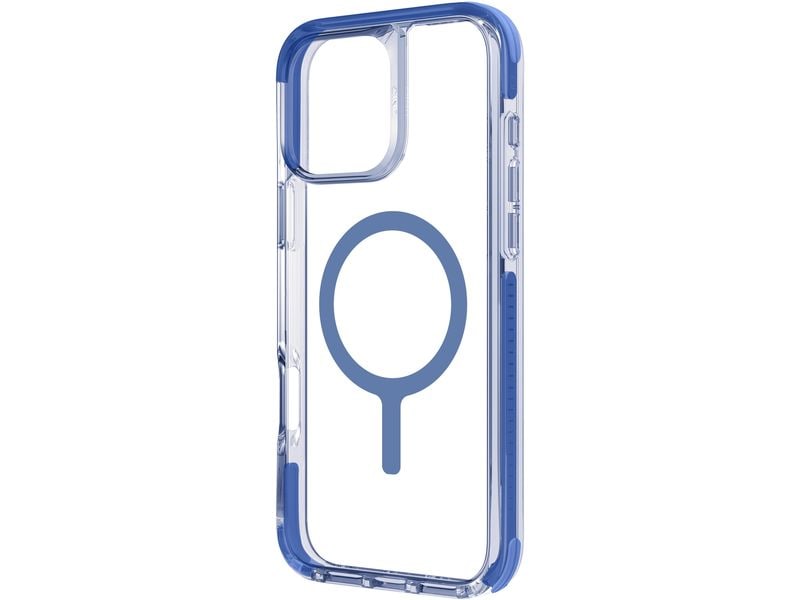 Uniq Back Cover Combat Hybrid iPhone 16 Maglick Blau