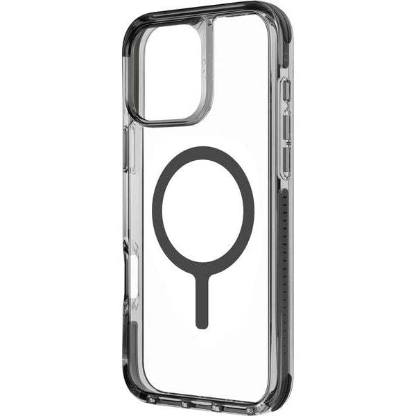 Uniq Back Cover Combat Hybrid iPhone 16 Maglick Carbon