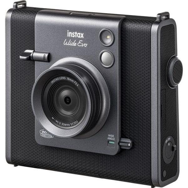 Fujifilm Fotokamera Instax Wide Evo Schwarz
