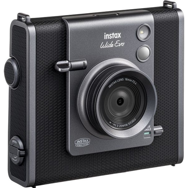 Fujifilm Fotokamera Instax Wide Evo Schwarz