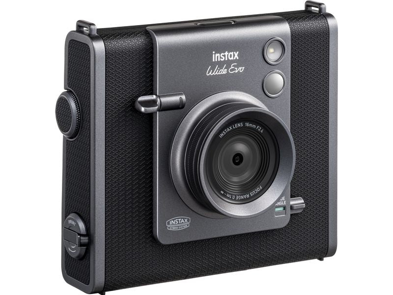 Fujifilm Fotokamera Instax Wide Evo Schwarz