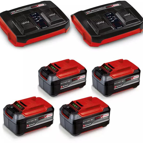 Einhell Professional Akku-Rasenmäher GP-CM 36/52 S Li BL Kit, 4 x 5.2Ah