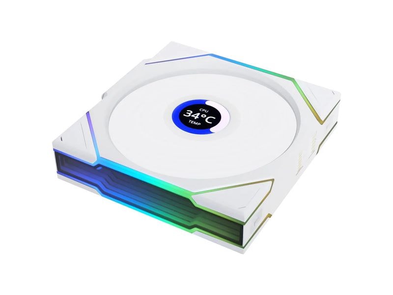 Lian Li PC-Lüfter Uni Fan TL Wireless LCD PWM Weiss