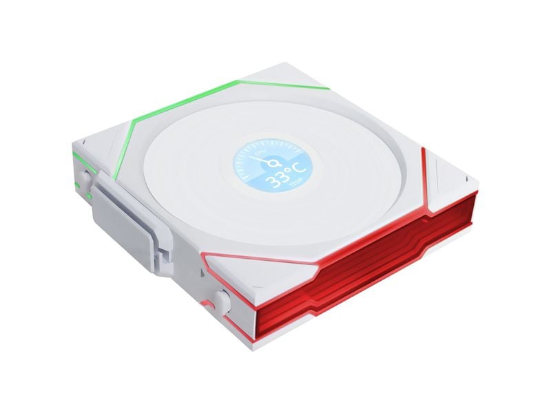 Lian Li PC-Lüfter Uni Fan TL Wireless LCD PWM Weiss